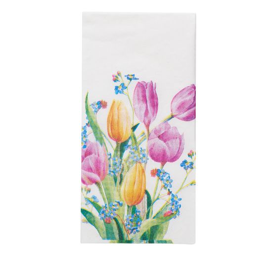 Paper handkerchiefs "Bouquet of tulips"