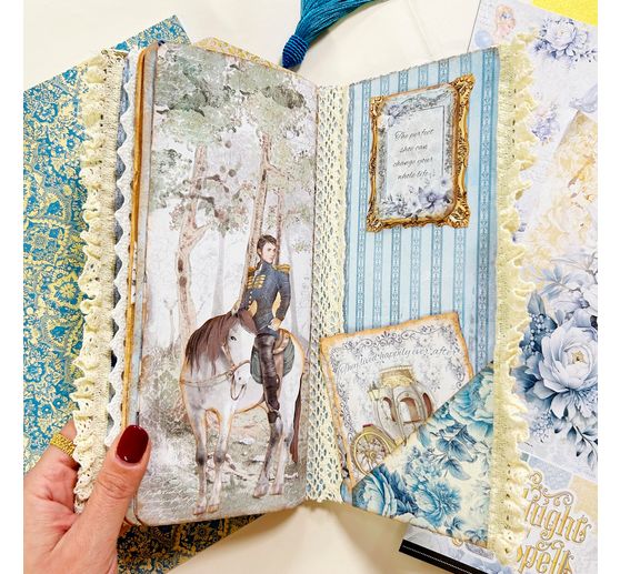 Scrapbook-Papier "Midnight Spell Patterns"