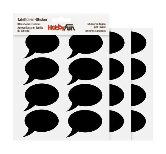 Tafelfolien-Sticker "Sprechblase"