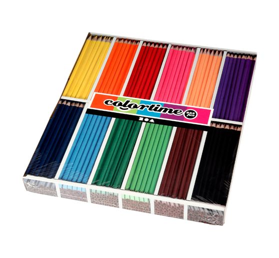 Colortime Colored pencils "Classic", 3 mm lead
