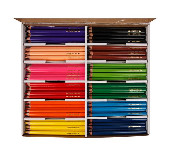 XXL Colortime Buntstifte "Jumbo", Mine 5 mm
