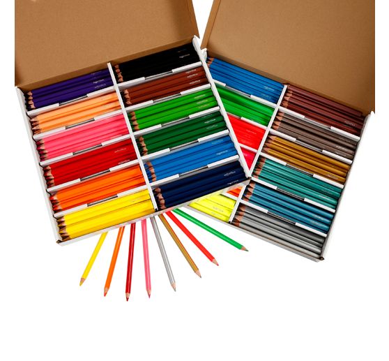 XXL Colortime Buntstifte "Jumbo", Mine 5 mm