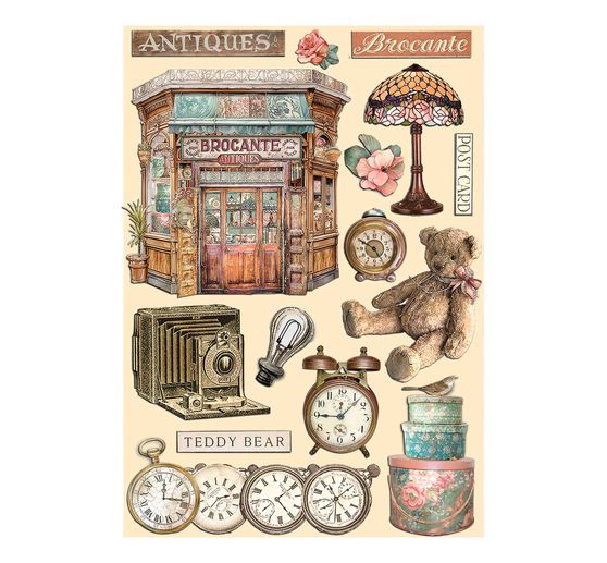 Lasercut-Motive "Brocante Antiques"