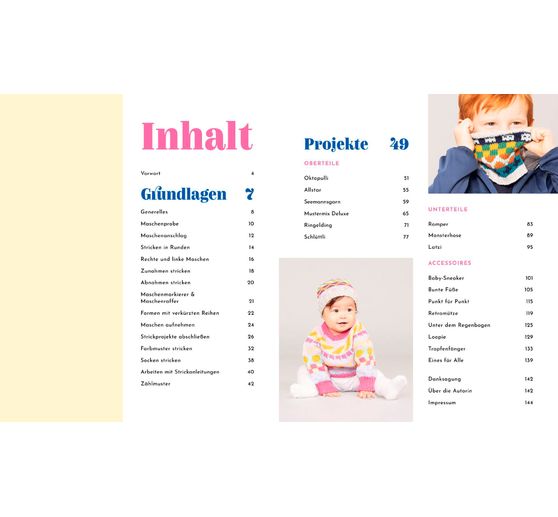 Book "Einfach stricken mit Klimperklein - für Babys und Kids"