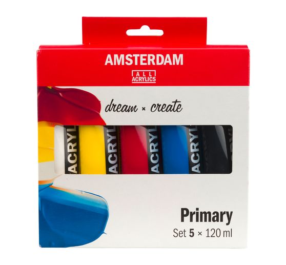 Talens AMSTERDAM Acrylfarben-Set "Primärfarben"