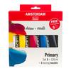 Talens AMSTERDAM Acrylfarben-Set "Starter" inkl. 3 Dosierspitzen