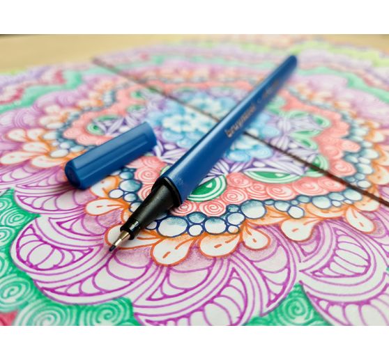 Bruynzeel Fineliner-Set, 12 Farben
