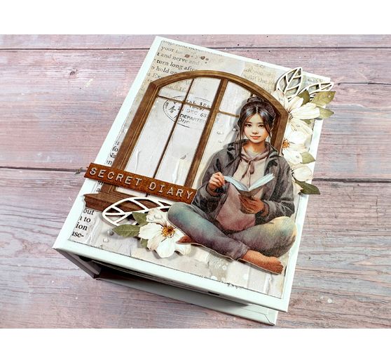 Scrapbook-Block "Secret Diary"