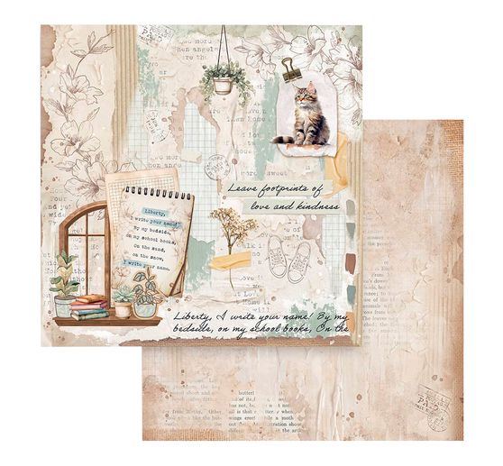 Scrapbook-Block "Secret Diary"