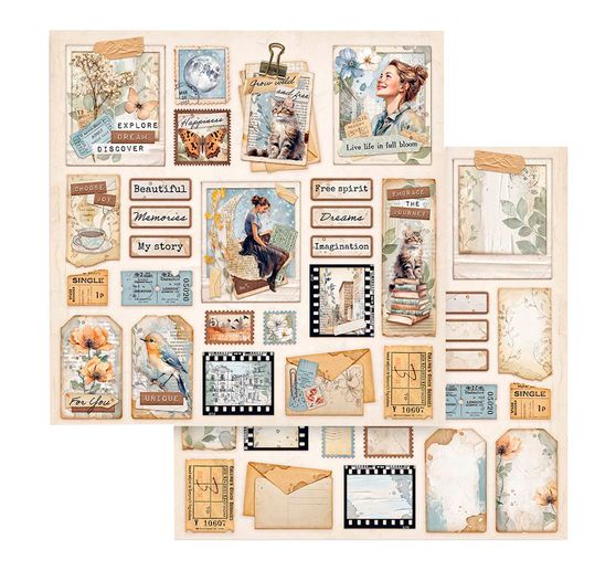 Scrapbook-Block "Secret Diary"