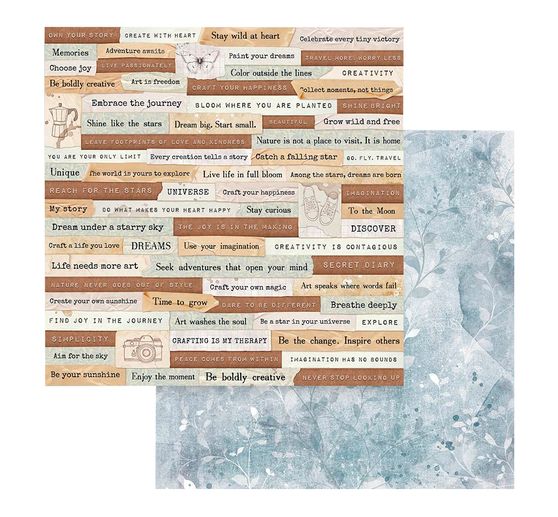 Scrapbook-Block "Secret Diary"