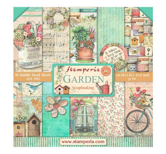 Scrapbooking Pad "Garden"