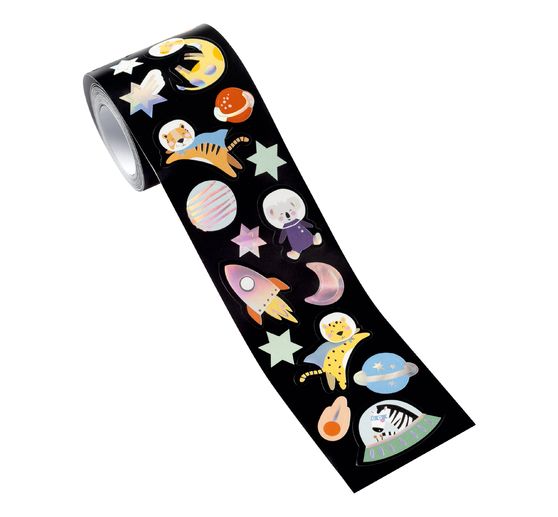 Stickerrolle "Space Safari"