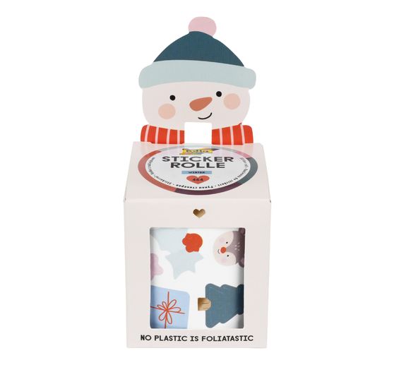 Stickerrolle "Winterzeit"