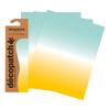 D&eacute;copatch-Papier "Farbverlauf"