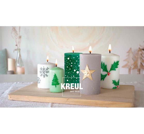 KREUL Candle Pen "Winter Love" 6er-Set