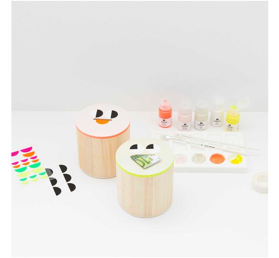 Wooden money box