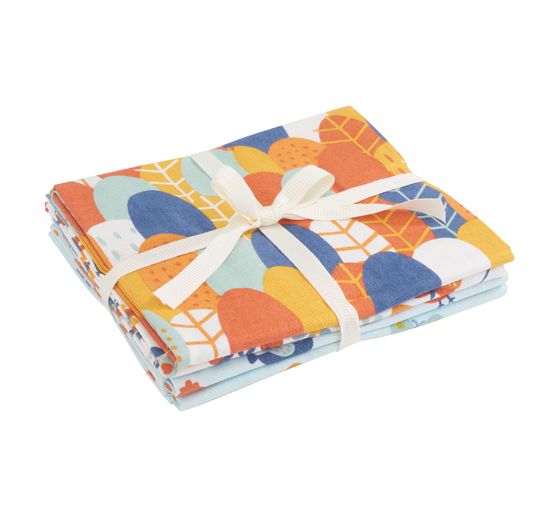 Fabric package patchy "Birds and butterflies"