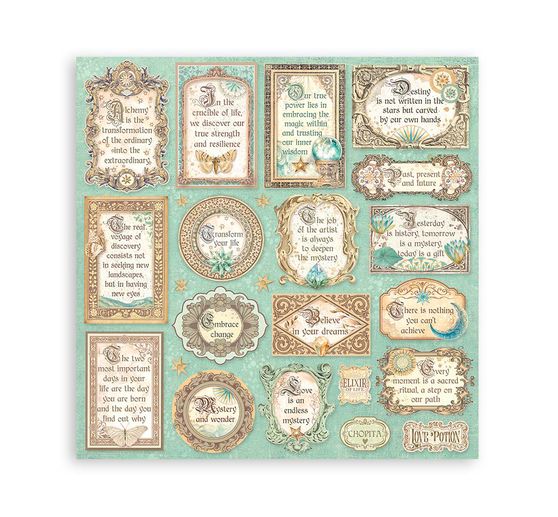 Scrapbook-Block "Fortune"