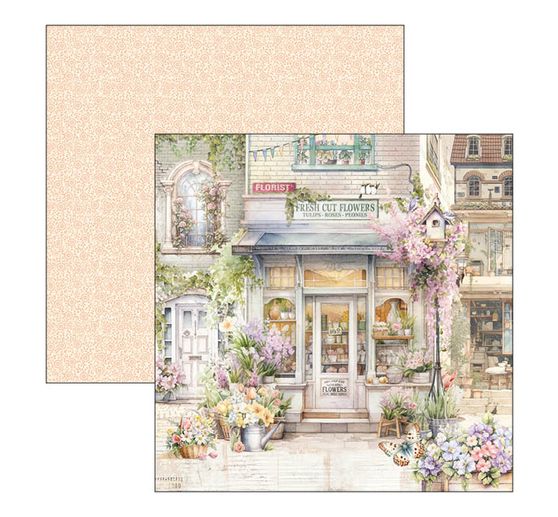Scrapbook-Papier "Flower Shop"