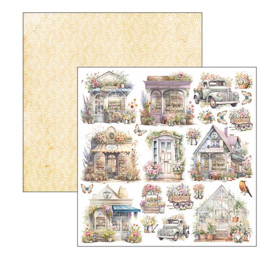 Scrapbook-Papier "Flower Shop"