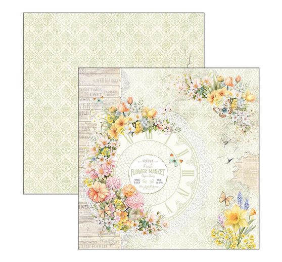 Scrapbook-Papier "Flower Shop"