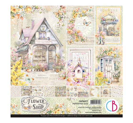 Scrapbook-Papier "Flower Shop"