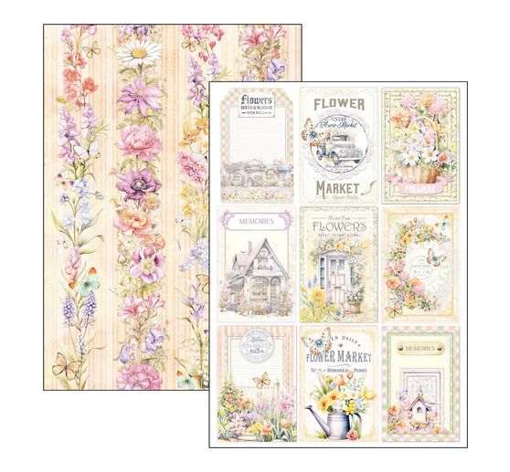 Papier-Set "Flower Shop"