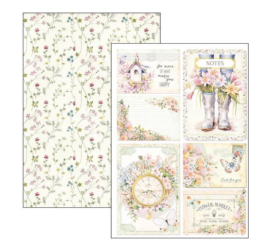 Papier-Set "Flower Shop"