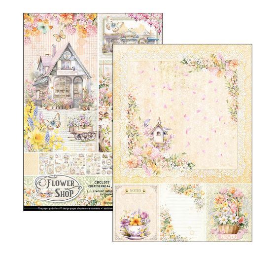 Papier-Set "Flower Shop"