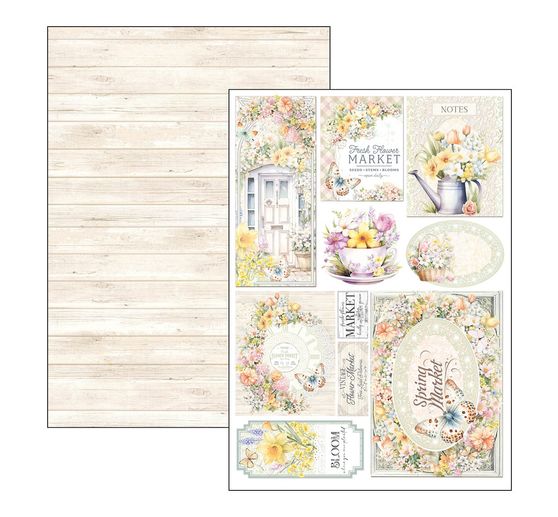 Papier-Set "Flower Shop"