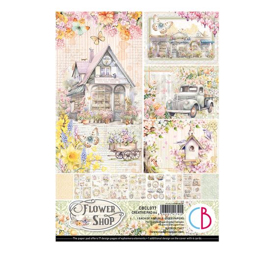 Papier-Set "Flower Shop"