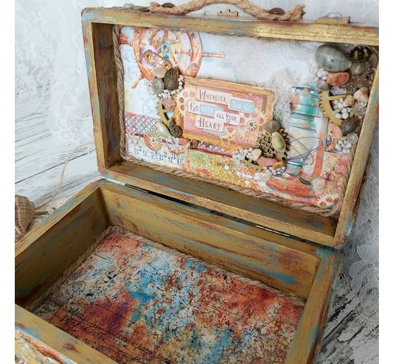 Scrapbook-Papier "Coral Reef"