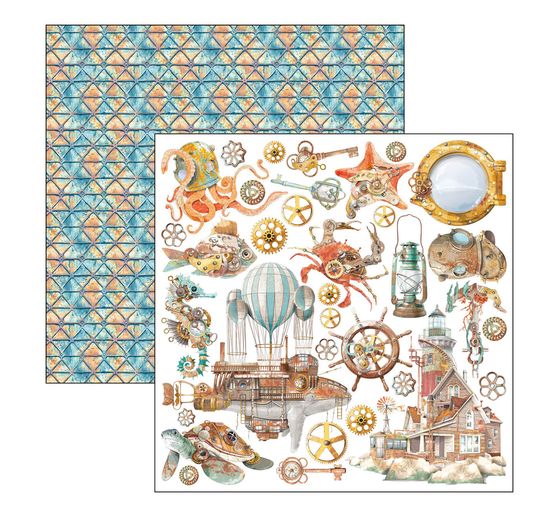 Scrapbook-Papier "Coral Reef"