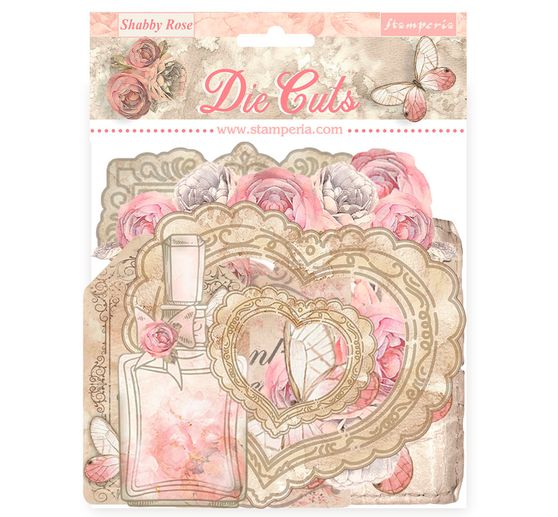 Stanzmotive "Shabby Rose"