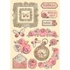 Lasercut-Motive "Shabby Rose"