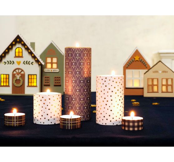 Scrapbook block "Home for Christmas"