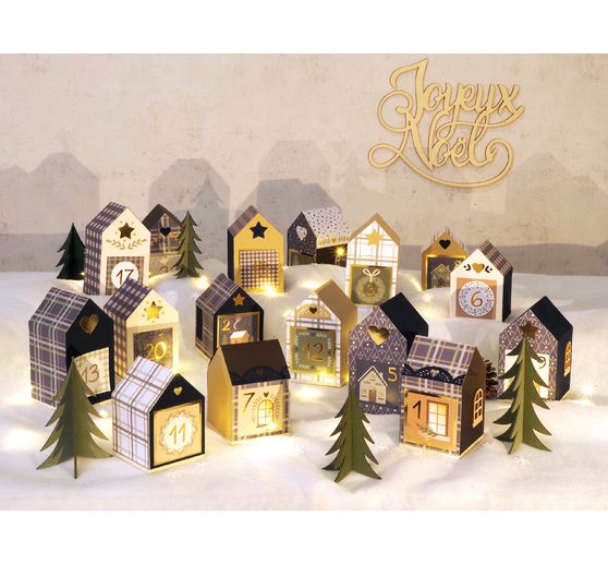 Scrapbook block "Home for Christmas"
