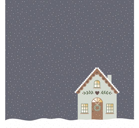Scrapbook block "Home for Christmas"