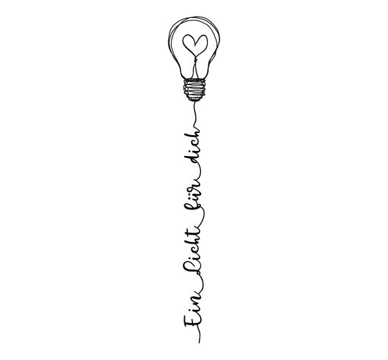 BUTTERER Stempel "Ein Licht für dich"