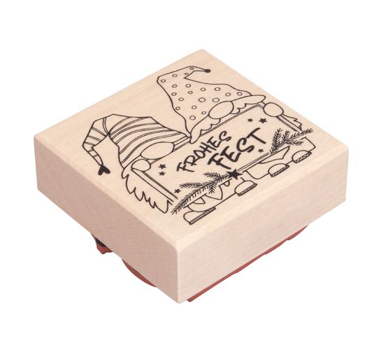 BUTTERER Stempel "Wichtelgrüße"