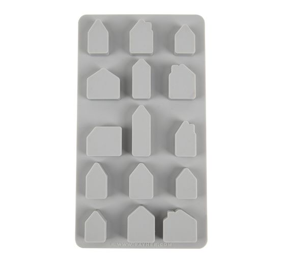 Silikon Gießform "Mini Häuser"