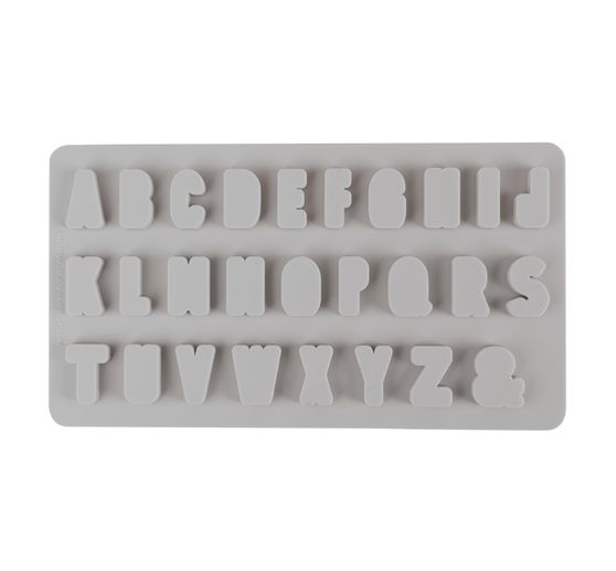 Silikon Gießform "Mini ABC"