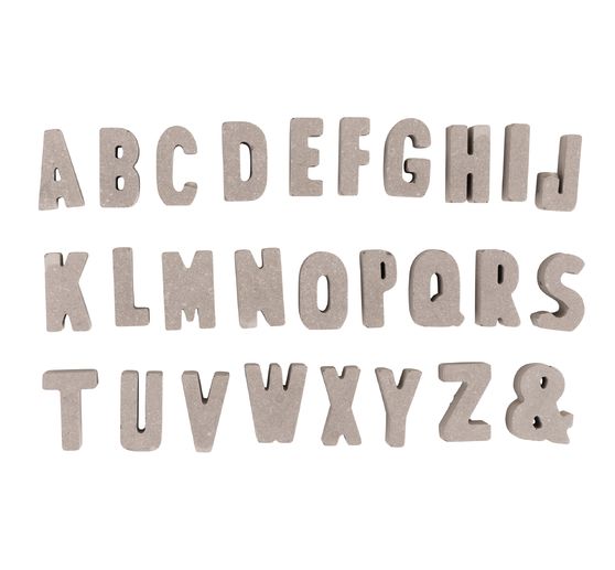 Silikon Gießform "Mini ABC"