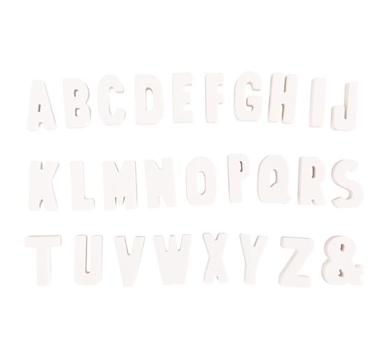 Silikon Gießform "Mini ABC"