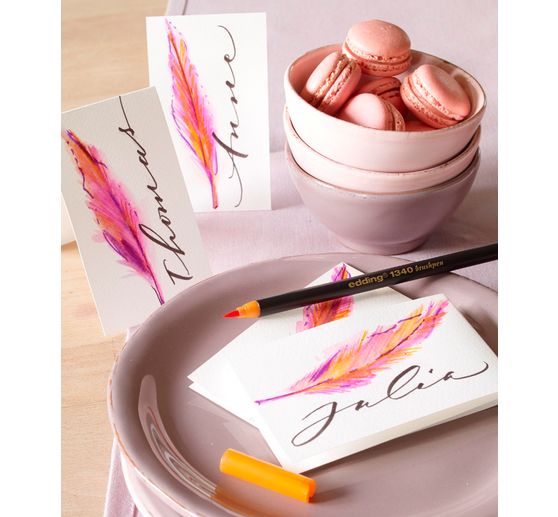edding 1340 "Brush Lettering", 10er-Set