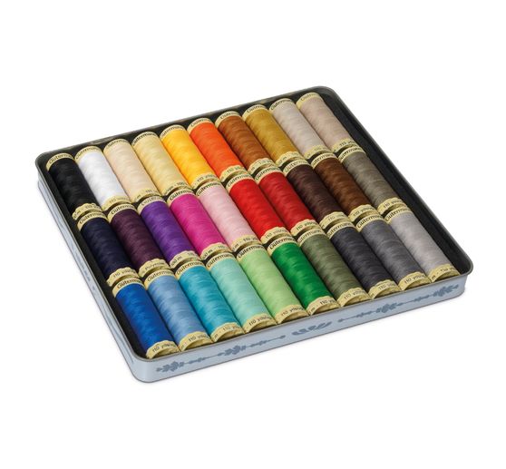 Gütermann Nostalgie-Box Allesnäher, 30 Spulen