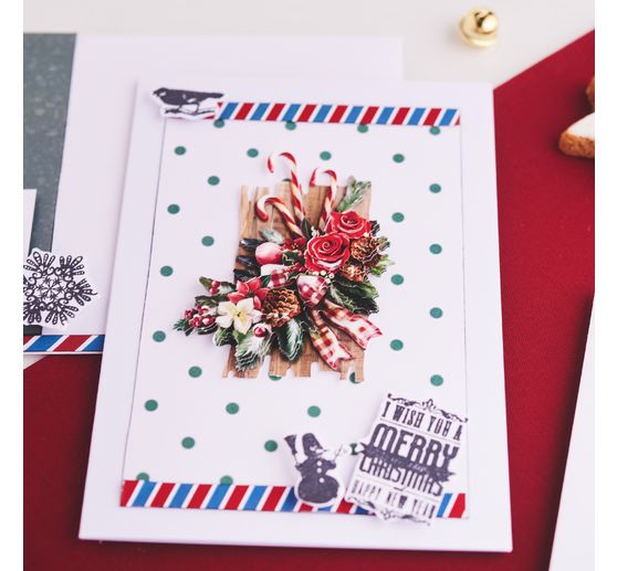 Stanzformen- und Stempel-Set "Merry Christmas"