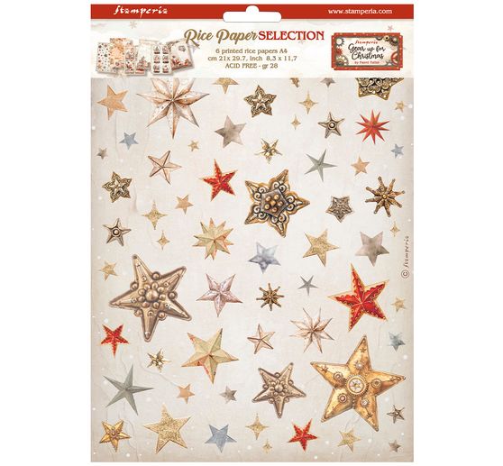 Motif straw silk assortment "Gear up for Christmas"