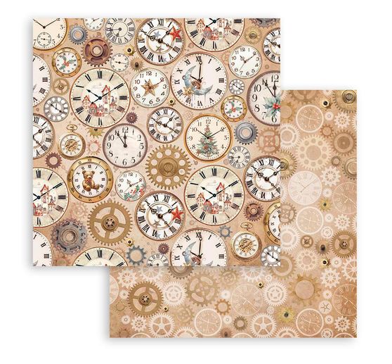 Scrapbook block "Gear up for Christmas Backgrounds"